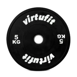 VirtuFit Bumper Plate - Olympische Halterschijf van Rubber - 50 mm - 5 kg