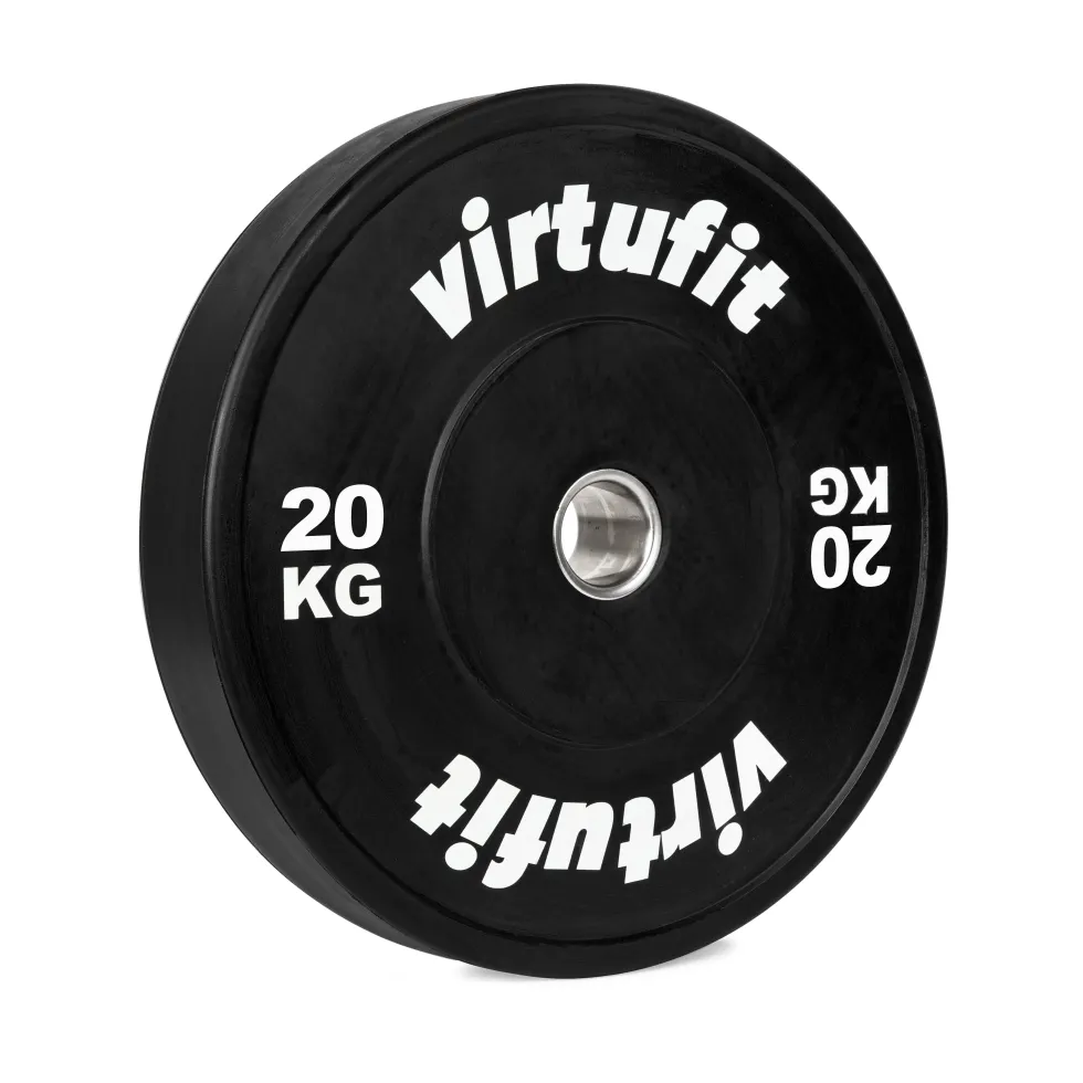VirtuFit Bumper Plate - Olympische Halterschijf van Rubber - 50 mm - 20 kg