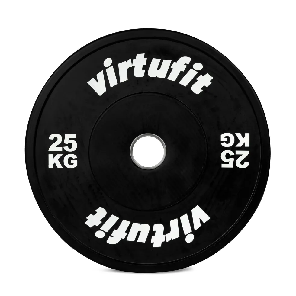 VirtuFit Bumper Plate - Olympische Halterschijf van Rubber - 50 mm - 25 kg