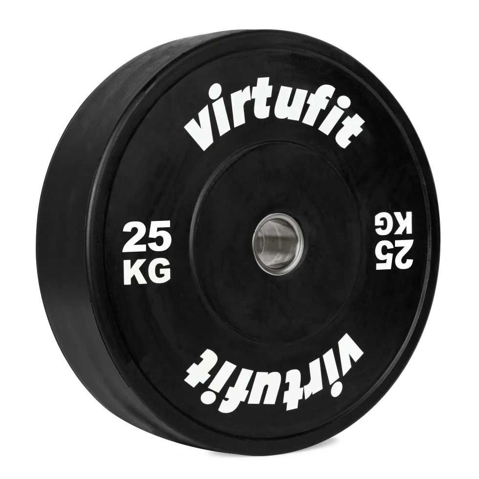VirtuFit Bumper Plate - Olympische Halterschijf van Rubber - 50 mm - 25 kg