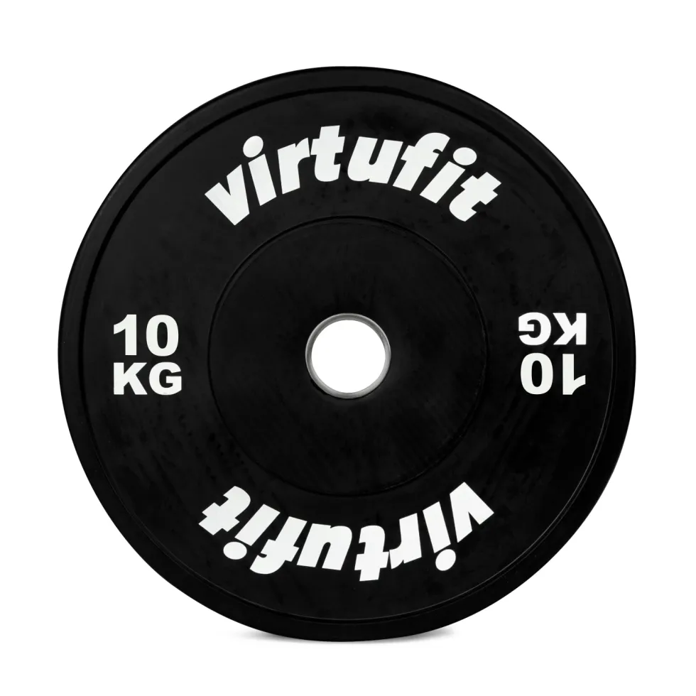 VirtuFit Bumper Plate Set - Olympische Halterschijven van Rubber - 150 kg