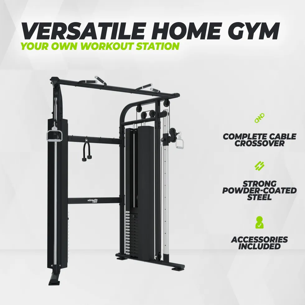 VirtuFit CC100 Cable Crossover - Dual Adjustable Pulley - Functional Trainer