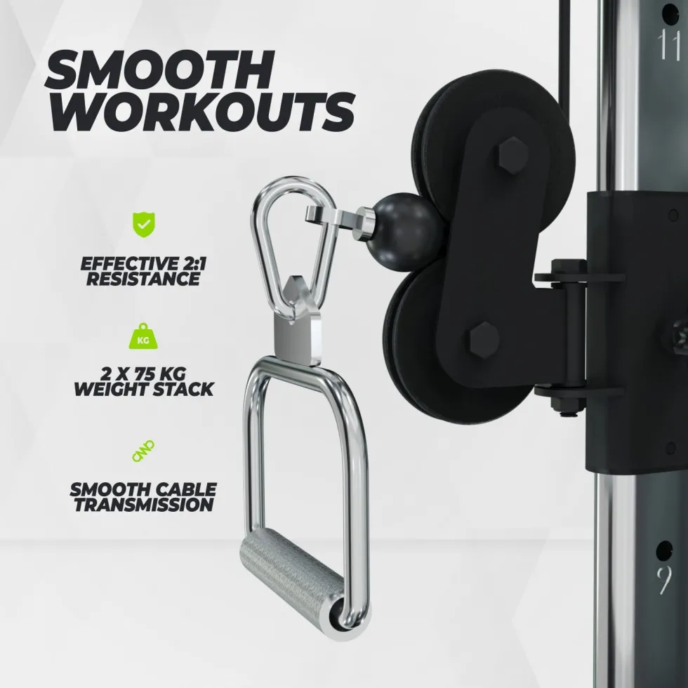 VirtuFit CC100 Cable Crossover - Dual Adjustable Pulley - Functional Trainer
