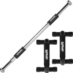 VirtuFit Combideal: Optrekstang + Opdruksteunen