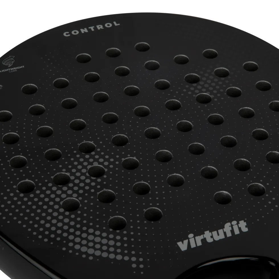 VirtuFit Control Padel Racket - Zwart - Grijs