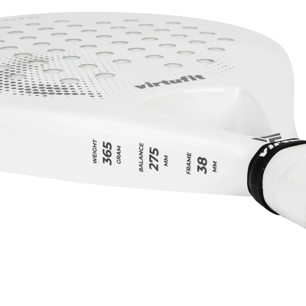 VirtuFit Control Padel Racket - Wit - Zwart