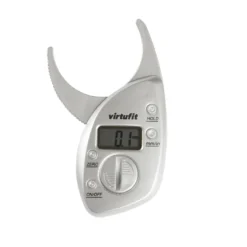 VirtuFit Digitale Huidplooimeter - Vetpercentagemeter - Vetmeter - Grijs