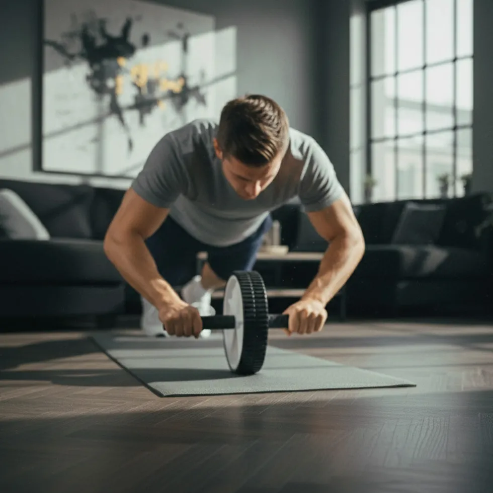 VirtuFit Dubbel Buikspierwiel - Ab Wheel