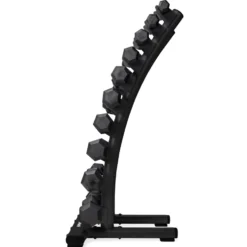 VirtuFit Dumbbellrek staand Deluxe + Hexa Dumbbells 1 t/m 10 kg