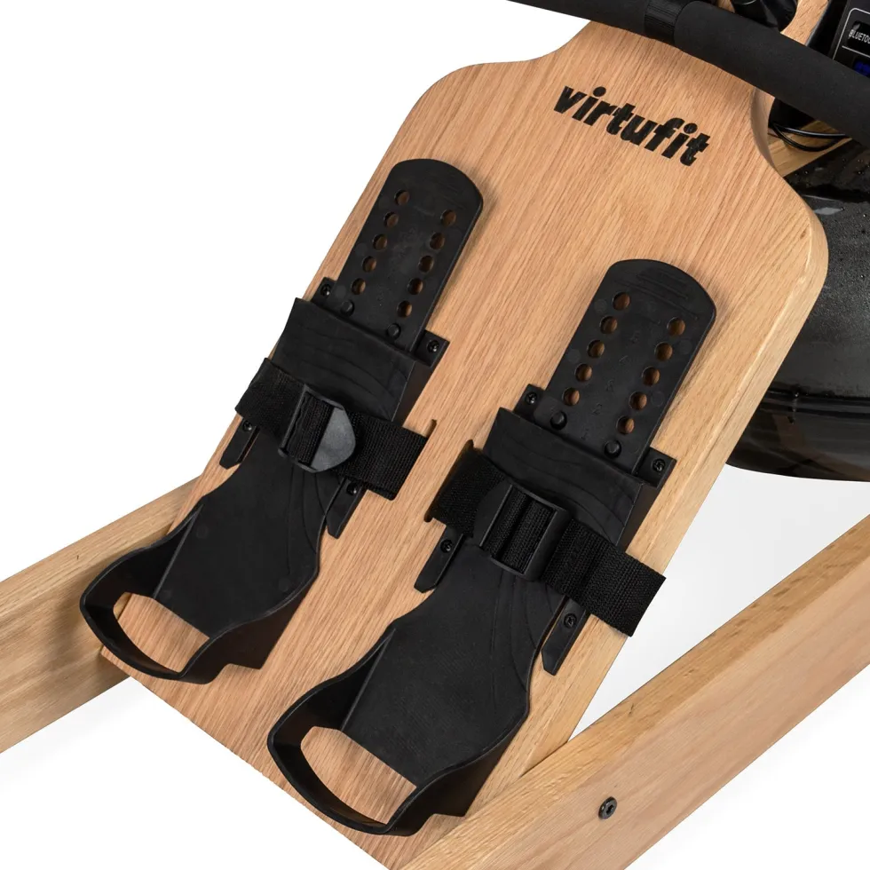 VirtuFit Elite Water Resistance Houten Roeitrainer - Hout/Oak