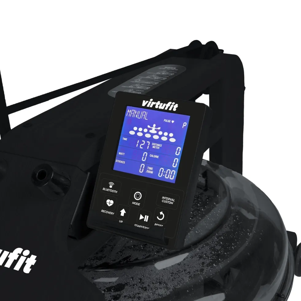 VirtuFit Elite Water Resistance Roeitrainer - Black Edition
