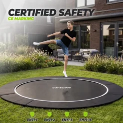 VirtuFit Flatground Trampoline 251 cm