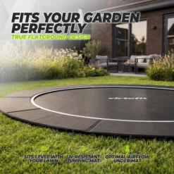 VirtuFit Flatground Trampoline 251 cm