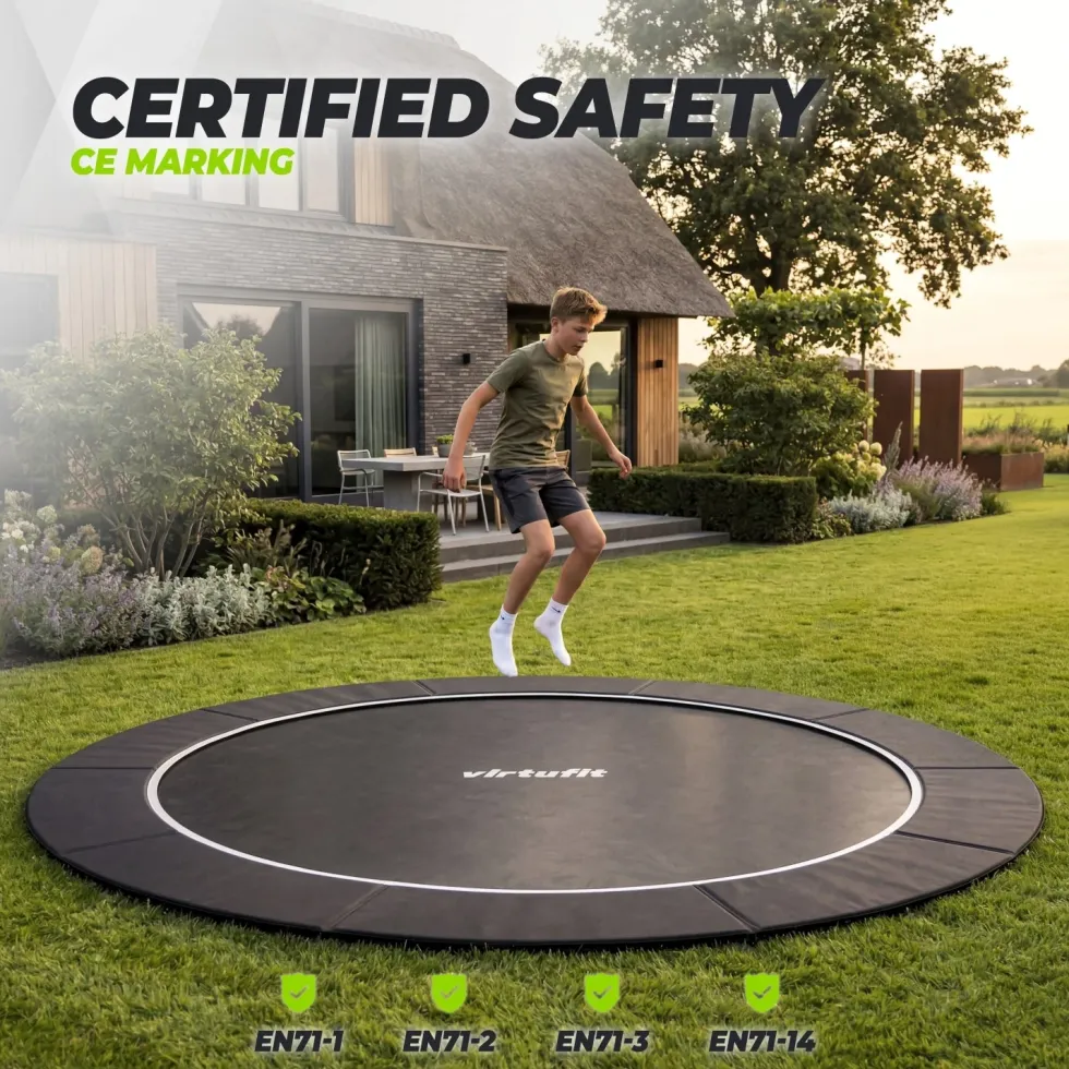 VirtuFit Flatground Trampoline 366 cm