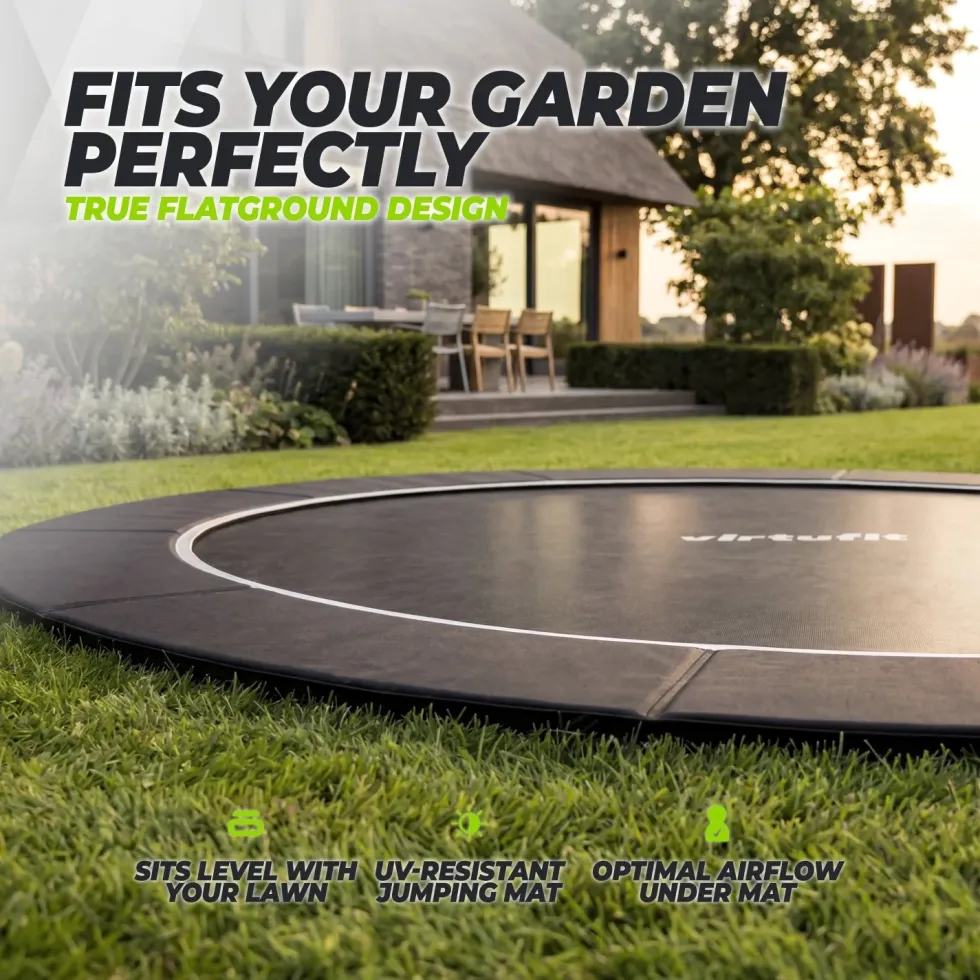 VirtuFit Flatground Trampoline 366 cm