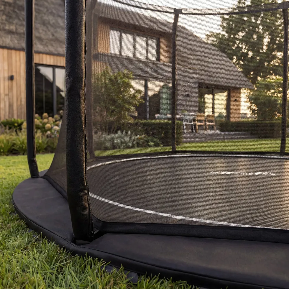 VirtuFit Flatground Trampoline 366 cm - inclusief veiligheidsnet