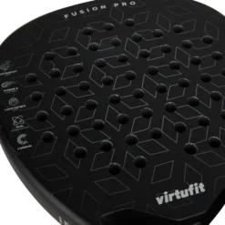 VirtuFit Fusion Pro Padel Racket - Zwart - Silver