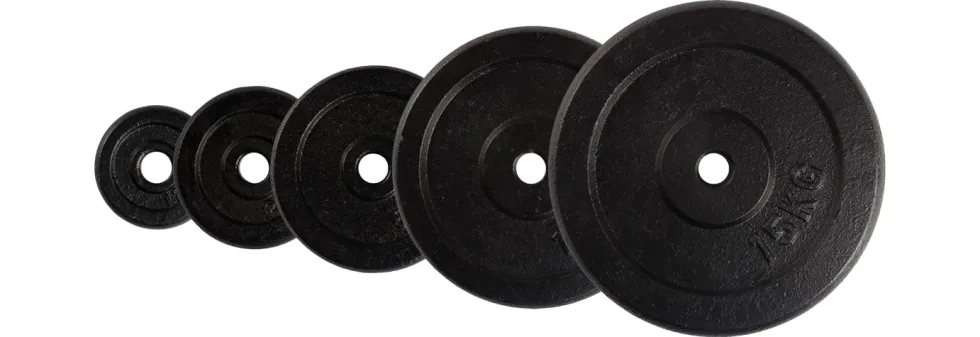VirtuFit Gietijzeren Halterschijven Set - 90 kg