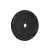 VirtuFit Gietijzeren Halterschijf - Halter gewicht - 30 mm - 5 kg - Zwart