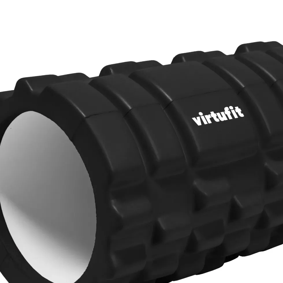 VirtuFit Grid Foam Roller - Massage roller - 33 cm - Zwart