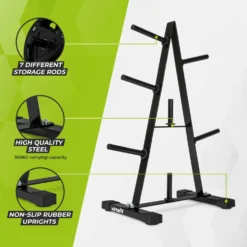 VirtuFit Halterschijf Opbergrek - 30 mm - Schijvenstandaard