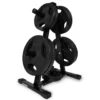 VirtuFit Halterschijf Opbergrek + Gietijzeren Halterschijf - 150 kg