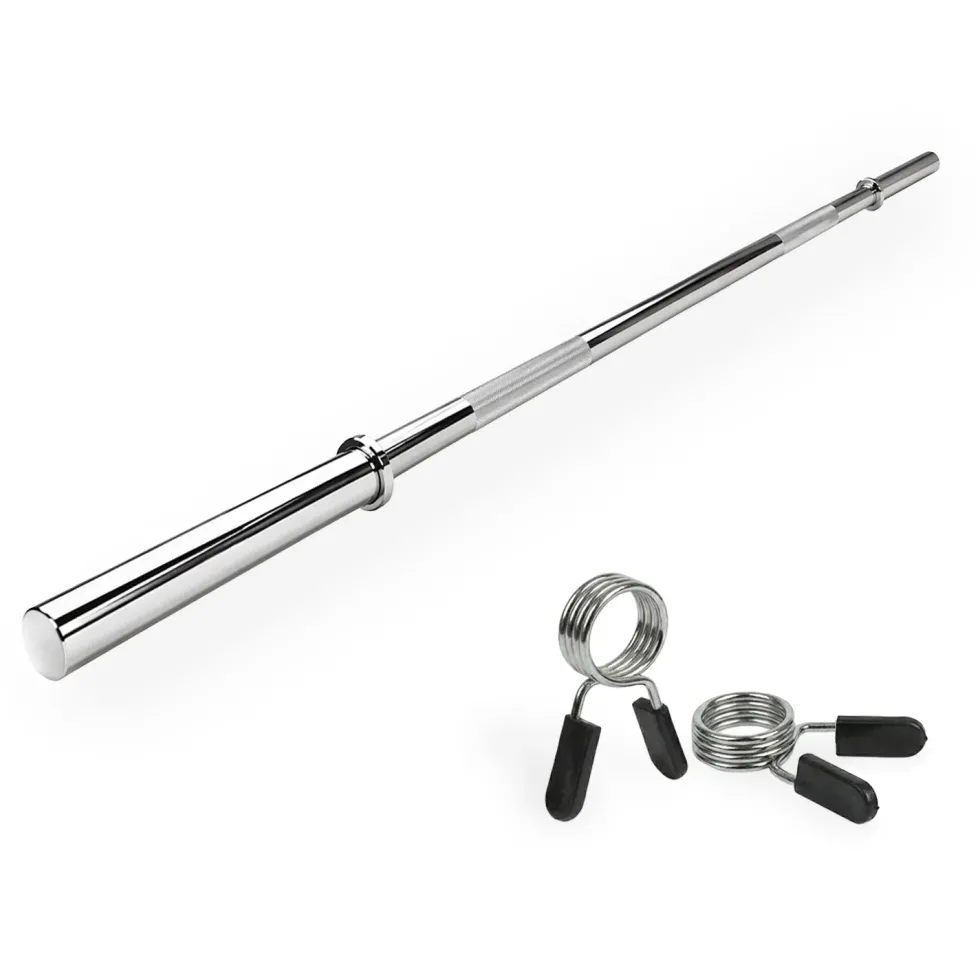 VirtuFit Halterstang - 170 cm - Veerclipsluiting - 30 mm
