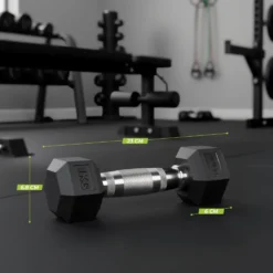 VirtuFit Hexa Dumbbell Pro - 1 kg - Per Stuk