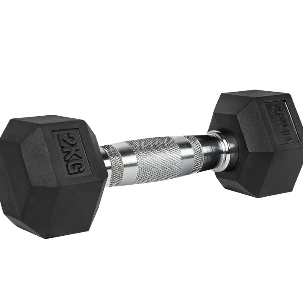 VirtuFit Hexa Dumbbell Pro - 2 kg - Per Stuk