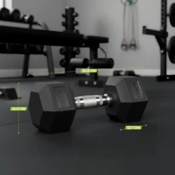 VirtuFit Hexa Dumbbell Pro Set - 2 x 12,5 kg