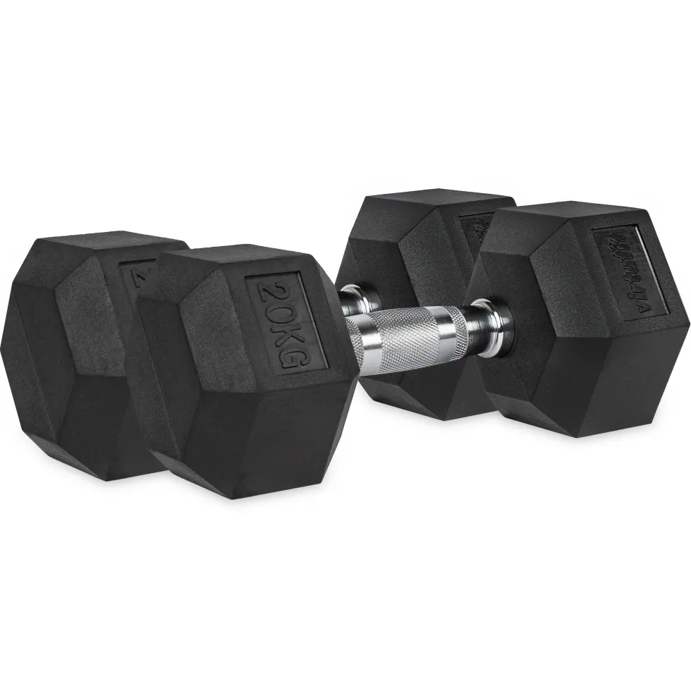 VirtuFit Hexa Dumbbell Pro Set - 2 x 20 kg