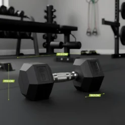 VirtuFit Hexa Dumbbell Pro Set - 2 x 22,5 kg