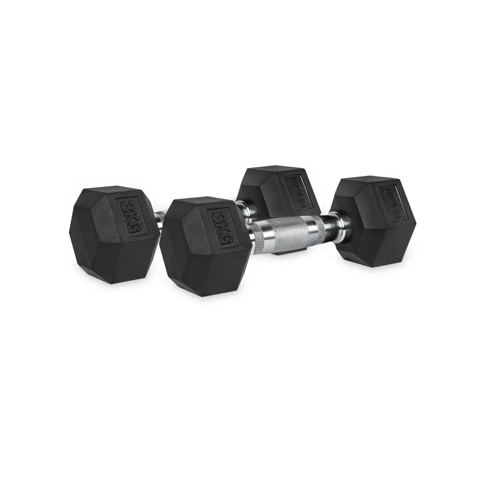 VirtuFit Hexa Dumbbell Pro Set - 2 x 3 kg