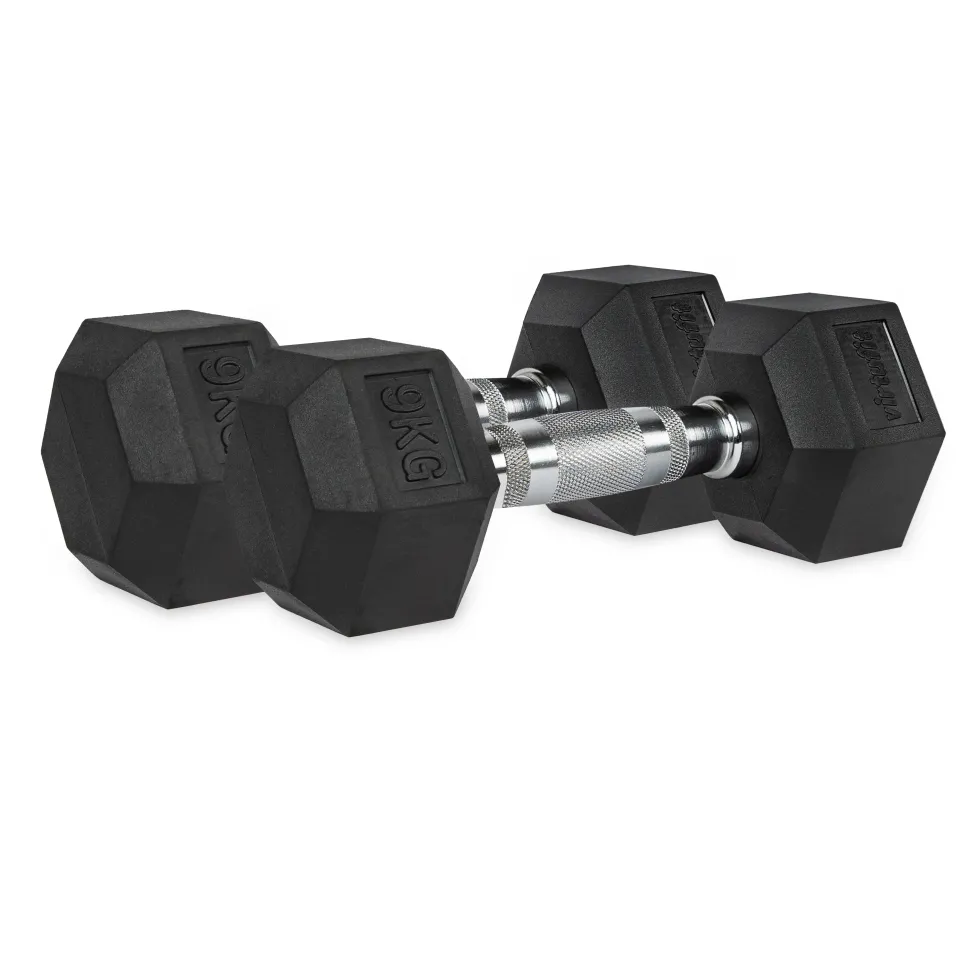 VirtuFit Hexa Dumbbell Pro Set - 2 x 9 kg