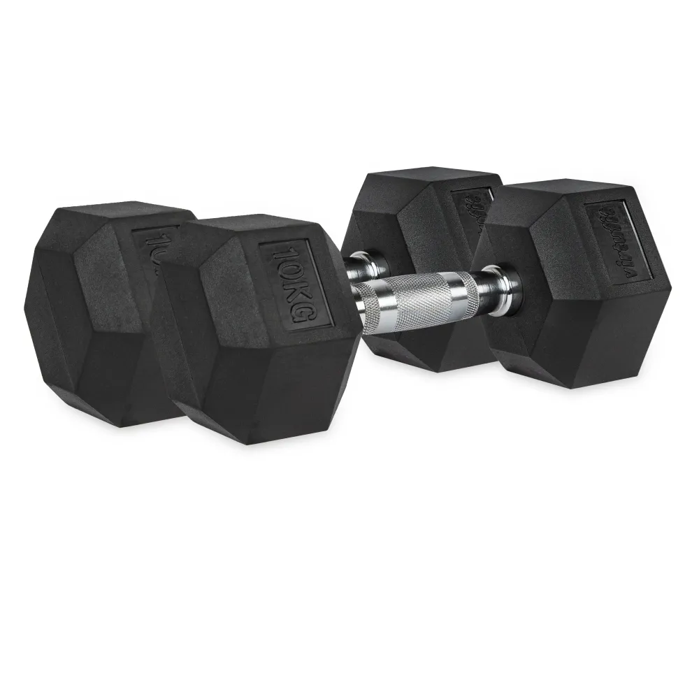 VirtuFit Hexa Dumbbell Pro Set - 2 x 10 kg