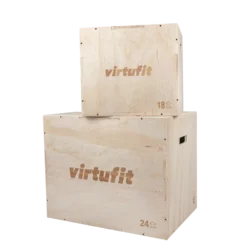 VirtuFit Houten 3-in-1 Plyo Box Set - 2 Stuks