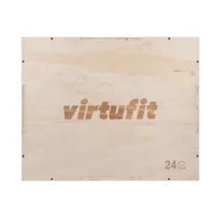 VirtuFit Houten Plyo Box 3-in-1 - Groot - 50 x 60 x 75 cm