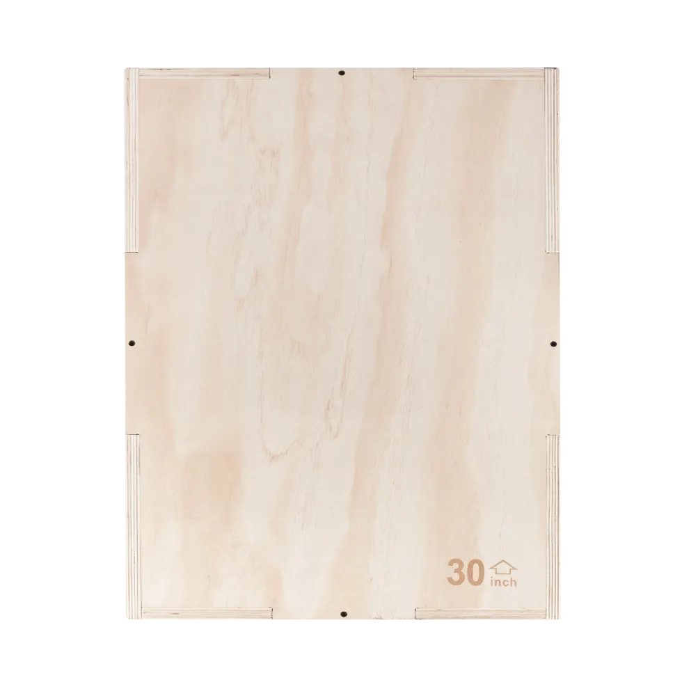 VirtuFit Houten Plyo Box 3-in-1 - Groot - 50 x 60 x 75 cm