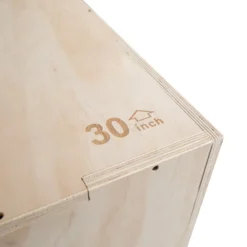 VirtuFit Houten Plyo Box 3-in-1 - Groot - 50 x 60 x 75 cm