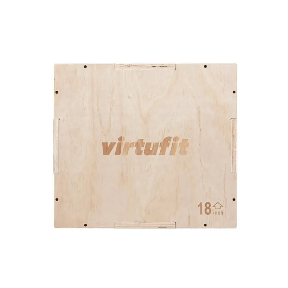 VirtuFit Houten Plyo Box 3-in-1 - Klein - 40 x 45 x 50 cm