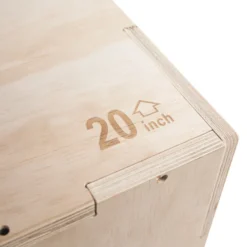 VirtuFit Houten Plyo Box 3-in-1 - Klein - 40 x 45 x 50 cm