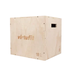 VirtuFit Houten Plyo Box 3-in-1 - Klein - 40 x 45 x 50 cm
