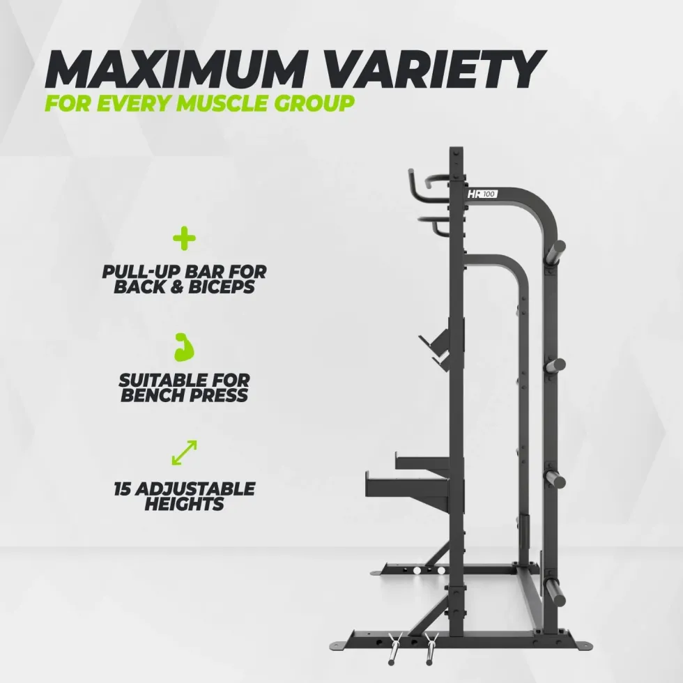 VirtuFit HR100 Half Rack - Squat Rack - Krachtstation