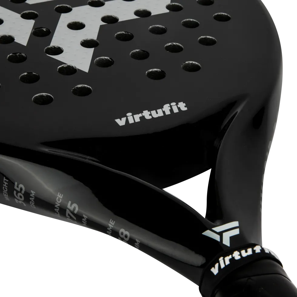 VirtuFit Hybrid Padel Racket - Zwart - Silver