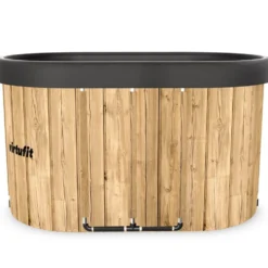 VirtuFit IJsbad Ovaal - Wood Look - 500 Liter - Inclusief accessoires