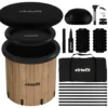 VirtuFit IJsbad XXL - 375 Liter - Wood Look - Inclusief accessoires