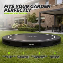 VirtuFit Inground Trampoline 305 cm - Zonder Veiligheidsnet