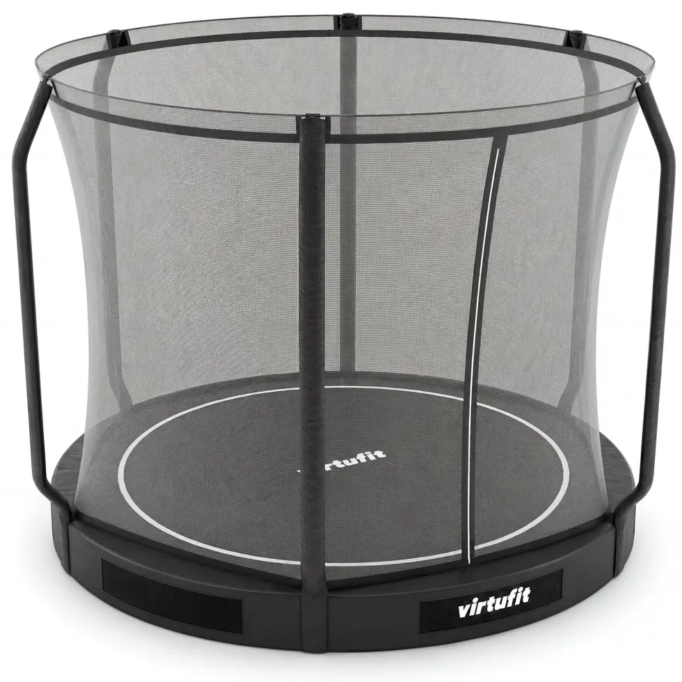 VirtuFit Inground Trampoline 251 cm Inclusief Veiligheidsnet