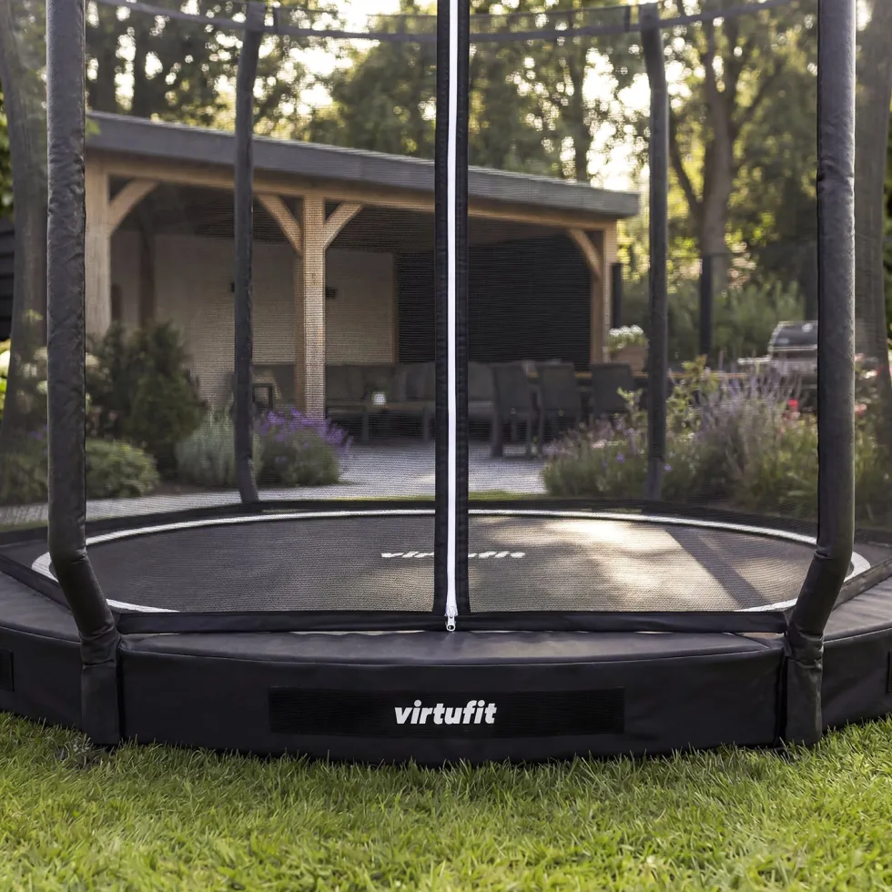 VirtuFit Inground Trampoline 251 cm Inclusief Veiligheidsnet
