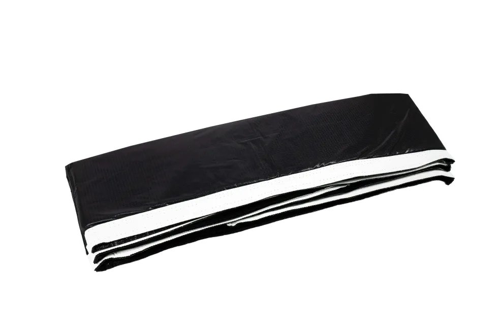 VirtuFit Inground Trampoline Beschermrand - Zwart / Wit - 213 x 305 cm - 25 mm dik